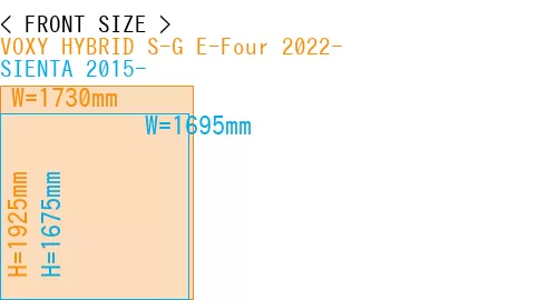 #VOXY HYBRID S-G E-Four 2022- + SIENTA 2015-
